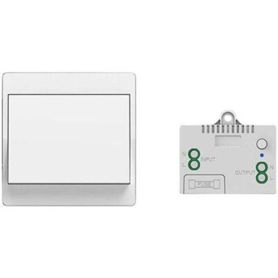 ABYSSE Interrupteur Sans Fil Autoalimenté, Sans Pile, Télécommande Sans Fil Pour Les Lumières Et Appareils Électriques, Étanche Et Sûr, Pouvant Être Installé Directement Dans Une Salle De Bain, Etc. (1 To 1) - Publicité ABYSSE Interrupteur Sans Fil Autoalimenté, Sans Pile, Télécommande Sans Fil Pour Les Lumières Et Appareils Électriques, Étanche Et Sûr, Pouvant Être Installé Directement Dans Une Salle De Bain, Etc. (1 To 1) - Publicité