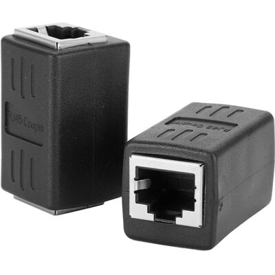 MOXIE Sjlerst Coupleur De Câble 2 Pièces, Femelle Vers A Pour Coupleur Cat7 Cat6 Cat5e Lan To Rj45 Lan Type Intégré - Publicité MOXIE Sjlerst Coupleur De Câble 2 Pièces, Femelle Vers A Pour Coupleur Cat7 Cat6 Cat5e Lan To Rj45 Lan Type Intégré - Publicité