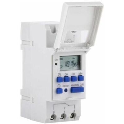 OEM Lcd Minuterie Programmateur Horaire Électrique Hebdomadaire Numérique Timer Interrupteur 15a(220v) - Publicité OEM Lcd Minuterie Programmateur Horaire Électrique Hebdomadaire Numérique Timer Interrupteur 15a(220v) - Publicité