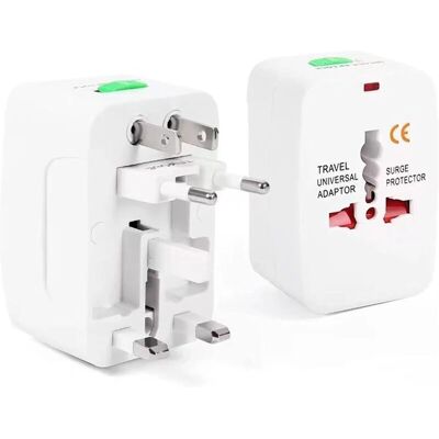 OEM Adaptateur Voyage Universel. Adaptateur Prise Universelle Multi-fonction. Internationale 200 Pays (france. Usa. Uk Et Australie). All-in-one Travel Adapter - Publicité OEM Adaptateur Voyage Universel. Adaptateur Prise Universelle Multi-fonction. Internationale 200 Pays (france. Usa. Uk Et Australie). All-in-one Travel Adapter - Publicité