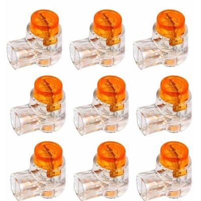 OEM Fonepro 200pcs Connecteurs De Câble K1 Connecteur D’epissure Avec Gel D’étanchéité Borne À 2 Fils De Connexion Pour Usage Tétéphonique Et Informatique - Publicité OEM Fonepro 200pcs Connecteurs De Câble K1 Connecteur D’epissure Avec Gel D’étanchéité Borne À 2 Fils De Connexion Pour Usage Tétéphonique Et Informatique - Publicité