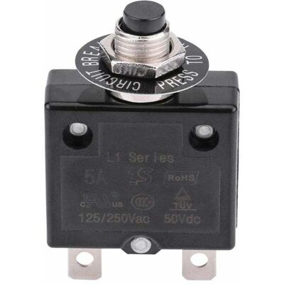 OEM Disjoncteur 20a Interrupteur Thermique De Réinitialisation En Option, 125-250v Ac 50v Dc Disjoncteur À Bouton-poussoir De Protection Contre Les Surcharges De Courant - Publicité OEM Disjoncteur 20a Interrupteur Thermique De Réinitialisation En Option, 125-250v Ac 50v Dc Disjoncteur À Bouton-poussoir De Protection Contre Les Surcharges De Courant - Publicité