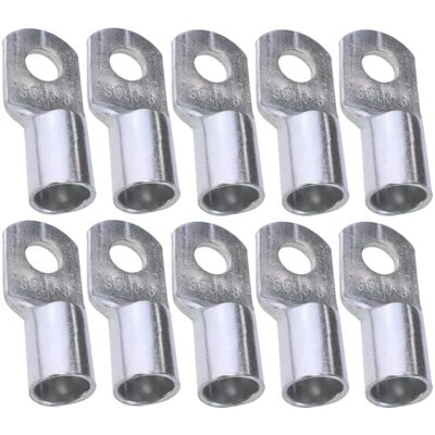 OEM Lot De 10 Cosses Électriques À Œillet Tubulaire – Ø8mm – Non Isolées – Alliage De Cuivre – Pour Conducteurs Jusqu'à 50mm² – Serrage Rapide - Publicité OEM Lot De 10 Cosses Électriques À Œillet Tubulaire – Ø8mm – Non Isolées – Alliage De Cuivre – Pour Conducteurs Jusqu'à 50mm² – Serrage Rapide - Publicité