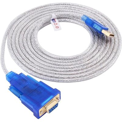 SANS MARQUE Adaptateur Usb Vers Série 3 M Rs232 Vers Usb - Câble Adaptateur Usb Vers Rs232 Db9 Femelle - Adaptateur Série Usb Pour Port Com - Compatible Avec Windows 11 10 8 7 Mac Linux, Plug & Play - Publicité SANS MARQUE Adaptateur Usb Vers Série 3 M Rs232 Vers Usb - Câble Adaptateur Usb Vers Rs232 Db9 Femelle - Adaptateur Série Usb Pour Port Com - Compatible Avec Windows 11 10 8 7 Mac Linux, Plug & Play - Publicité
