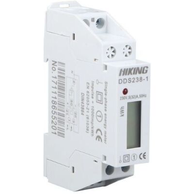 OEM Dds238-1 5(32)a Compteur D'Électricité Rail Din Pour Systèmes Monophasés Avec Certificat Mid Et 0,25a -40a. 50hz, 1000 Imp/kwh (basic) - Publicité OEM Dds238-1 5(32)a Compteur D'Électricité Rail Din Pour Systèmes Monophasés Avec Certificat Mid Et 0,25a -40a. 50hz, 1000 Imp/kwh (basic) - Publicité