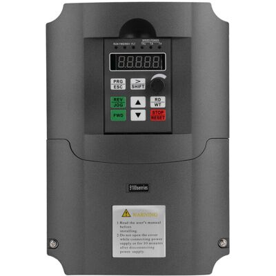ENLENK Variateur De Fréquence Nflixin, Entrée Monophasée 220v Ac, Sortie Triphasée 380v Ac, 7,5kw - Publicité ENLENK Variateur De Fréquence Nflixin, Entrée Monophasée 220v Ac, Sortie Triphasée 380v Ac, 7,5kw - Publicité