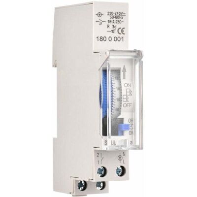 OEM Minuterie Mécanique 24h Sur Rail Din Batterie Intégrée Ni-mh 1,2v Programmation 15-30 Min Tension Ac220-240v Capacité 16a-dou - Publicité OEM Minuterie Mécanique 24h Sur Rail Din Batterie Intégrée Ni-mh 1,2v Programmation 15-30 Min Tension Ac220-240v Capacité 16a-dou - Publicité