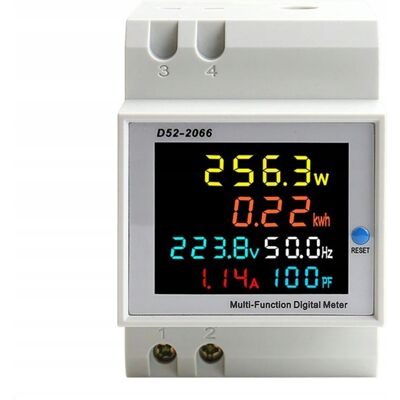 OEM Compteur D'Énergie, Wattmètre, Voltmètre, Moniteur De Courant, Écran Lcd Din 100 A 300 V Rms - Publicité OEM Compteur D'Énergie, Wattmètre, Voltmètre, Moniteur De Courant, Écran Lcd Din 100 A 300 V Rms - Publicité