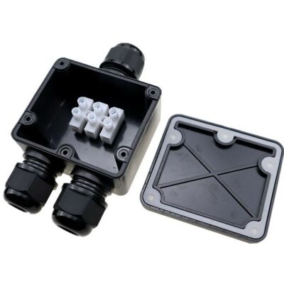 MOXIE 2 Pièces Boîte De Jonction Étanche Ip68, Boite De Derivation Etanche Exterieur, Boîtier De Connecteur De Câble 3 Voies Connexions Pour Câble Ø5mm-9mm, C - Publicité MOXIE 2 Pièces Boîte De Jonction Étanche Ip68, Boite De Derivation Etanche Exterieur, Boîtier De Connecteur De Câble 3 Voies Connexions Pour Câble Ø5mm-9mm, C - Publicité