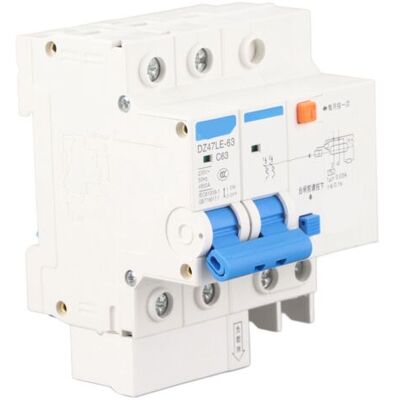 OEM Disjoncteur Différentiel Dz47le63 2p N C63 230 V 63 A 30 Ma - Publicité OEM Disjoncteur Différentiel Dz47le63 2p N C63 230 V 63 A 30 Ma - Publicité