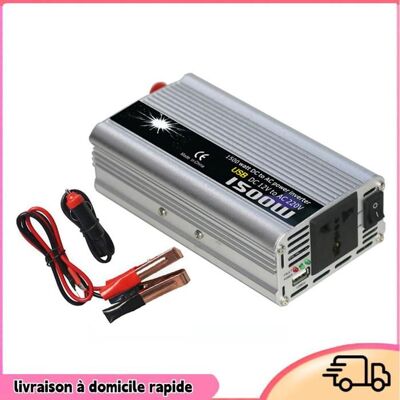 OEM Onduleur De Puissance - Dilwe - Onduleur Universel - 550-600w Continu - Pic 1500w - Sinus Modifié 220v - Publicité OEM Onduleur De Puissance - Dilwe - Onduleur Universel - 550-600w Continu - Pic 1500w - Sinus Modifié 220v - Publicité