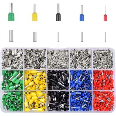 MOXIE 1640 Pcs Cosses Pré-isolées/ Non Isolées Embouts De Câbles Bornes Sertir Isolées Embouts De Câblage Connecteurs Bout À Bout Electriques 12-22 Awg Pour Projets D'Épissage Électricien 0,5/1/1,5/2,5/4mm² - Publicité MOXIE 1640 Pcs Cosses Pré-isolées/ Non Isolées Embouts De Câbles Bornes Sertir Isolées Embouts De Câblage Connecteurs Bout À Bout Electriques 12-22 Awg Pour Projets D'Épissage Électricien 0,5/1/1,5/2,5/4mm² - Publicité