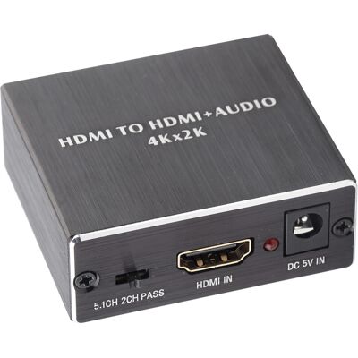 OEM Ce Convertisseur Audio Numérique Prend En Charge L'Extraction Audio Hdmi, Dispose De Sorties Audio Hdmi 4k Et Optiques, Et Comprend Une Sortie Audio Analogique 3,5 Mm Pour L'Audio Dolby Digital. Publicité OEM Ce Convertisseur Audio Numérique Prend En Charge L'Extraction Audio Hdmi, Dispose De Sorties Audio Hdmi 4k Et Optiques, Et Comprend Une Sortie Audio Analogique 3,5 Mm Pour L'Audio Dolby Digital. Publicité