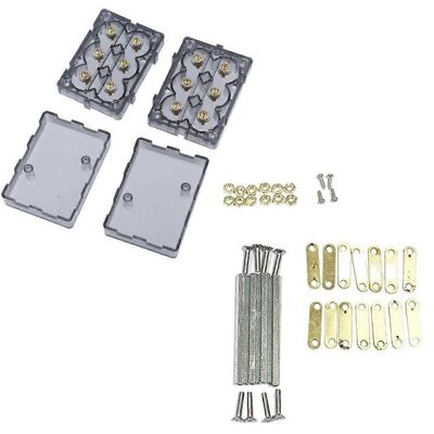 FLAMMKRAFT Kit De Stockage D'Énergie, Boîtier Porte-batterie 18650, Compatible 2s3p, 3s2p Et 1s6p, En Pc Et Abs - Publicité FLAMMKRAFT Kit De Stockage D'Énergie, Boîtier Porte-batterie 18650, Compatible 2s3p, 3s2p Et 1s6p, En Pc Et Abs - Publicité