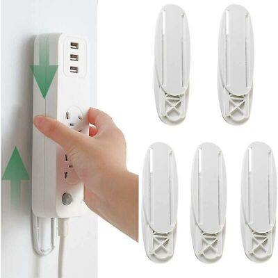 MOXIE Fixateur De Bande De Puissance Auto-adhésive Support Mural Pour Power Strip Fixation De Multiprise Pour Organiser Mur/bureau, Routeur Power Strip/wifi Et Télécommande 5 Pièces - Publicité MOXIE Fixateur De Bande De Puissance Auto-adhésive Support Mural Pour Power Strip Fixation De Multiprise Pour Organiser Mur/bureau, Routeur Power Strip/wifi Et Télécommande 5 Pièces - Publicité