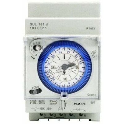 OEM Minuterie Analogique Avec Moteur Synchrone Et Programme Journalier, Minuterie, 12vac/dc-crezuo - Publicité OEM Minuterie Analogique Avec Moteur Synchrone Et Programme Journalier, Minuterie, 12vac/dc-crezuo - Publicité