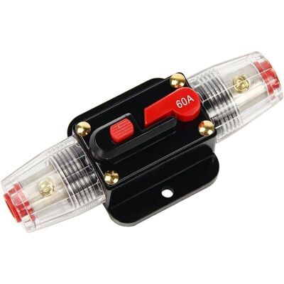 OEM Auto Disjoncteur Protection De Voiture 12v - 24v Dc Avec Commutateur Manuel De Réinitialisation De Fusible 60a - Publicité OEM Auto Disjoncteur Protection De Voiture 12v - 24v Dc Avec Commutateur Manuel De Réinitialisation De Fusible 60a - Publicité