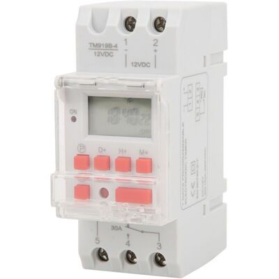 OEM Commutateur De Minuterie Hebdomadaire 12v Dc 30a Lcd On Off Control Avec Fonction De Compte À Rebours-dou - Publicité OEM Commutateur De Minuterie Hebdomadaire 12v Dc 30a Lcd On Off Control Avec Fonction De Compte À Rebours-dou - Publicité