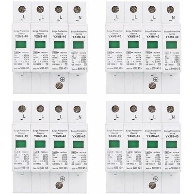 MEMKEY Keenso Lot De 4 Parasurtenseurs 4p 40ka - Publicité MEMKEY Keenso Lot De 4 Parasurtenseurs 4p 40ka - Publicité
