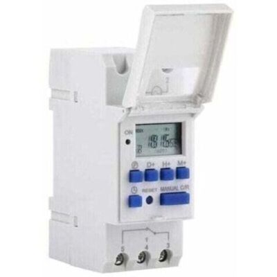 OEM Lcd Minuterie Programmateur Horaire Lectrique Hebdomadaire Numrique Timer Interrupteur 15a(220v) - Publicité OEM Lcd Minuterie Programmateur Horaire Lectrique Hebdomadaire Numrique Timer Interrupteur 15a(220v) - Publicité