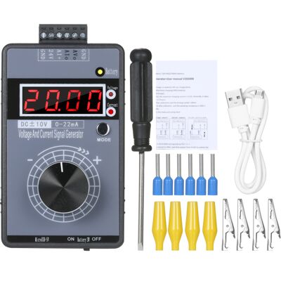 OEM Générateur De Signaux Courant-tension, Simulateur Analogique Programmable, Batterie Rechargeable, Dc-1010v, 022ma, Entrées Plc - Publicité OEM Générateur De Signaux Courant-tension, Simulateur Analogique Programmable, Batterie Rechargeable, Dc-1010v, 022ma, Entrées Plc - Publicité