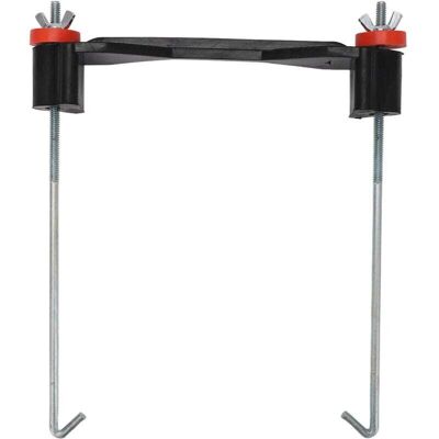 ABCRITAL Support De Maintien De Batterie, Barre Transversale Universelle Avec Boulons En J De 10 Pouces Pour Batteries De 55ah, 60ah, 68ah, 70ah, 72ah, 85ah, 100ah - Publicité ABCRITAL Support De Maintien De Batterie, Barre Transversale Universelle Avec Boulons En J De 10 Pouces Pour Batteries De 55ah, 60ah, 68ah, 70ah, 72ah, 85ah, 100ah - Publicité