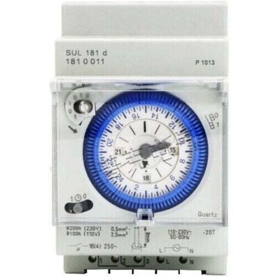 OEM Mécanique Interrupteur Horaire Bidirectionnel 24 Heures Rail Din Avec Réserve De Marche Sul 181d 110-230v-dou - Publicité OEM Mécanique Interrupteur Horaire Bidirectionnel 24 Heures Rail Din Avec Réserve De Marche Sul 181d 110-230v-dou - Publicité