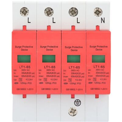 ABYSSE Dispositif De Protection Contre Les Surtensions Domestiques 4p 30 Ka-65 Ka 385 V - Publicité ABYSSE Dispositif De Protection Contre Les Surtensions Domestiques 4p 30 Ka-65 Ka 385 V - Publicité