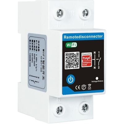 OEM Disjoncteur Intelligent, Tuya Wifi Commutateur Intelligent Commutateur De Synchronisation Intelligent Application De Téléphone Portable Télécommande Sans Fil Ac230v 63a - Publicité OEM Disjoncteur Intelligent, Tuya Wifi Commutateur Intelligent Commutateur De Synchronisation Intelligent Application De Téléphone Portable Télécommande Sans Fil Ac230v 63a - Publicité