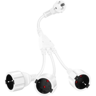 OEM Fiche Triple Pour Prise, Rallonge Avec 3 Prises Schuko 16a/ 250v/ Max.3500w 3 En 1 Adaptateur De Prise Distribution À 3 Voies Ip44 Triple Prise Pour Maison, Bureau, Voyages - Publicité OEM Fiche Triple Pour Prise, Rallonge Avec 3 Prises Schuko 16a/ 250v/ Max.3500w 3 En 1 Adaptateur De Prise Distribution À 3 Voies Ip44 Triple Prise Pour Maison, Bureau, Voyages - Publicité