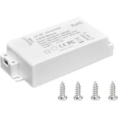 OEM Transformateur De Lumière Led 30w Dc 24v 1.25a. Alimentation À Tension Constante Ac 100‑240v. Accessoires D'Éclairage Pour Bande Led - Publicité OEM Transformateur De Lumière Led 30w Dc 24v 1.25a. Alimentation À Tension Constante Ac 100‑240v. Accessoires D'Éclairage Pour Bande Led - Publicité