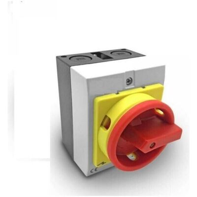 OEM Interrupteur Sectionneur Rotatif Cadenassable 4p 16a – Ip65 Pour Installations Électriques Industrielles – Tension Ac 230/400v – Polycarbonate - Publicité OEM Interrupteur Sectionneur Rotatif Cadenassable 4p 16a – Ip65 Pour Installations Électriques Industrielles – Tension Ac 230/400v – Polycarbonate - Publicité