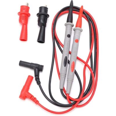 Scotch Fils De Test P14a 4mm Avec Kit De Clips, Accessoires De Ligne De Test Multimètre Antidérapants Pour Bricolage - Publicité Scotch Fils De Test P14a 4mm Avec Kit De Clips, Accessoires De Ligne De Test Multimètre Antidérapants Pour Bricolage - Publicité