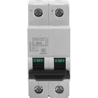 OEM Disjoncteur D'Air Miniature Basse Tension 250v Dc 2p, Interrupteur D'Énergie Solaire (63a)-crezuo - Publicité OEM Disjoncteur D'Air Miniature Basse Tension 250v Dc 2p, Interrupteur D'Énergie Solaire (63a)-crezuo - Publicité