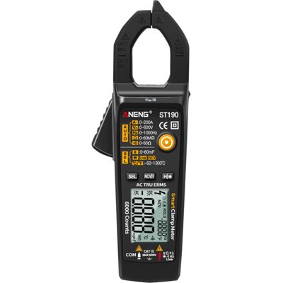 OEM Multimètre Numérique St190, Autorange, Écran Lcd, Mesure Tension Ac/dc, Courant Ac, Température, Résistance - Publicité OEM Multimètre Numérique St190, Autorange, Écran Lcd, Mesure Tension Ac/dc, Courant Ac, Température, Résistance - Publicité