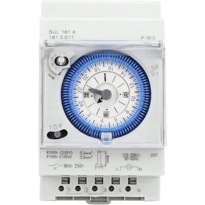 OEM Minuterie Analogique Avec Moteur Synchrone Et Programme Journalier, Minuterie, 24vac/dc,16a - Publicité OEM Minuterie Analogique Avec Moteur Synchrone Et Programme Journalier, Minuterie, 24vac/dc,16a - Publicité