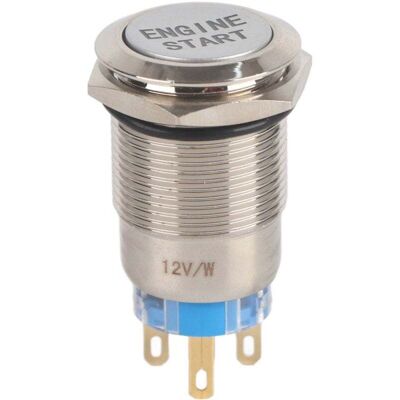Scotch Aiperq Jeffergarden Bouton Poussoir De Démarrage De Moteur De Voiture, Étanche 12v, Interrupteur D'Allumage, Démarreur, Argent, Acier Inoxydable - Publicité Scotch Aiperq Jeffergarden Bouton Poussoir De Démarrage De Moteur De Voiture, Étanche 12v, Interrupteur D'Allumage, Démarreur, Argent, Acier Inoxydable - Publicité