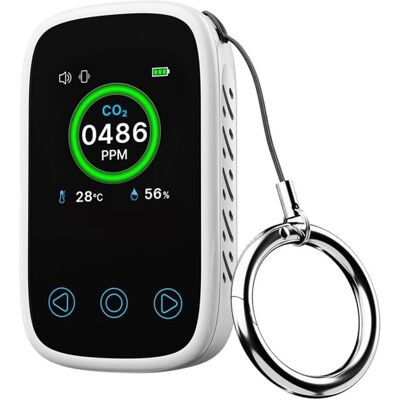 OEM Alarme Rechargeable De Dioxyde De Carbone Abs Mètre Rechargeable De Co2 Pour Le Ménage - Publicité OEM Alarme Rechargeable De Dioxyde De Carbone Abs Mètre Rechargeable De Co2 Pour Le Ménage - Publicité