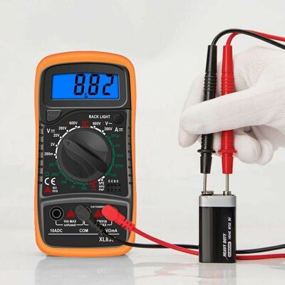 OEM Multimètre Numérique Xl830l 2000 Comptmini Multimètre Testeur De Batterie Courant Tension Ac Dc Résistance Buzzer Transistor Voltmètre Courant Bande Rétro - Éclairé Affichlcd - Publicité OEM Multimètre Numérique Xl830l 2000 Comptmini Multimètre Testeur De Batterie Courant Tension Ac Dc Résistance Buzzer Transistor Voltmètre Courant Bande Rétro - Éclairé Affichlcd - Publicité