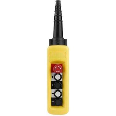 MOXIE Sjlerst – Commutateur À Bouton-poussoir Pour Treuil À Chaîne De Grue – 4 Boutons – Tension 500v – Courant 2a – Indice Ip54 Pour Sécurité - Publicité MOXIE Sjlerst – Commutateur À Bouton-poussoir Pour Treuil À Chaîne De Grue – 4 Boutons – Tension 500v – Courant 2a – Indice Ip54 Pour Sécurité - Publicité