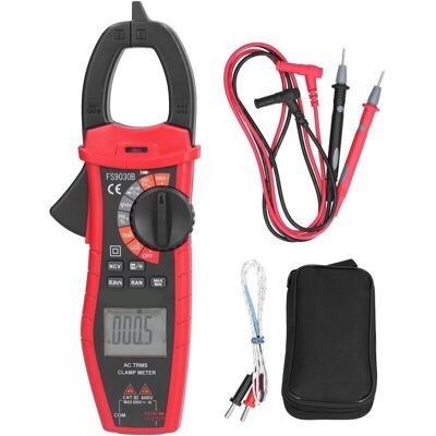 OEM Fs9030b Pince Multimètre Ca Multimètre Numérique Testeur De Courant De Tension Intelligent Pince Ampèremètre - Publicité OEM Fs9030b Pince Multimètre Ca Multimètre Numérique Testeur De Courant De Tension Intelligent Pince Ampèremètre - Publicité