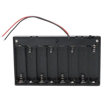 OEM 2pcs Aa 12v Support De Batterie Coque Plastique Batterie Boîte De Rangement Avec Interrupteur On/off Et Attaches De Câble De Fermeture - Publicité OEM 2pcs Aa 12v Support De Batterie Coque Plastique Batterie Boîte De Rangement Avec Interrupteur On/off Et Attaches De Câble De Fermeture - Publicité