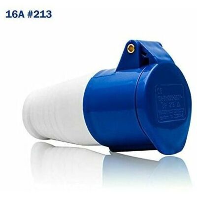 SANS MARQUE 1pcs Ip44 Prise Industrielle Connhésion Prise Cee 240v 32ampères 213 3 Broches Femelle Prise Pour Caravane Roulotte De Camping Industriel - Publicité SANS MARQUE 1pcs Ip44 Prise Industrielle Connhésion Prise Cee 240v 32ampères 213 3 Broches Femelle Prise Pour Caravane Roulotte De Camping Industriel - Publicité