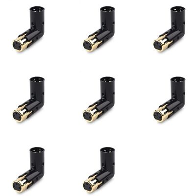 OEM Convient Aux Adaptateurs Xlr À 3 Broches À Angle Droit Réglables, Aux Adaptateurs Xlr Mâle-femelle À Angle Droit Et Aux Adaptateurs Xlr À 90 Degrés. Publicité OEM Convient Aux Adaptateurs Xlr À 3 Broches À Angle Droit Réglables, Aux Adaptateurs Xlr Mâle-femelle À Angle Droit Et Aux Adaptateurs Xlr À 90 Degrés. Publicité