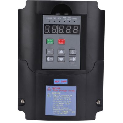 OEM Jeffergarden Onduleur À Fréquence Variable Entrée 1/3 Phases Ac180‑250v Sortie Triphasée 220v 3kw A2‑8030-dou - Publicité OEM Jeffergarden Onduleur À Fréquence Variable Entrée 1/3 Phases Ac180‑250v Sortie Triphasée 220v 3kw A2‑8030-dou - Publicité