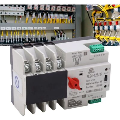 MOXIE Sjlerst Nlq4-125 Commutateur De Transfert Automatique À Double Alimentation 4p, Pour Centres Commerciaux, Usines(100a) - Publicité MOXIE Sjlerst Nlq4-125 Commutateur De Transfert Automatique À Double Alimentation 4p, Pour Centres Commerciaux, Usines(100a) - Publicité