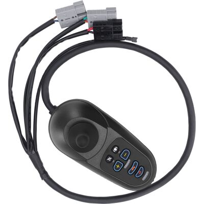 WEYTOLL Contrôleur De Joystick De Chaise Électrique 50a, Connecteur De Frein Électromagnétique Multifonction Pour Équipement De Divertissement Robot Intelligent - Publicité WEYTOLL Contrôleur De Joystick De Chaise Électrique 50a, Connecteur De Frein Électromagnétique Multifonction Pour Équipement De Divertissement Robot Intelligent - Publicité