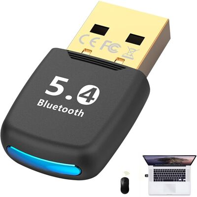 OEM 1 Adaptateur Bluetooth,usb 5.4,plug And Play,windows 11 10 8.1,connexion 7 Appareils,bureau Domicile - Publicité OEM 1 Adaptateur Bluetooth,usb 5.4,plug And Play,windows 11 10 8.1,connexion 7 Appareils,bureau Domicile - Publicité