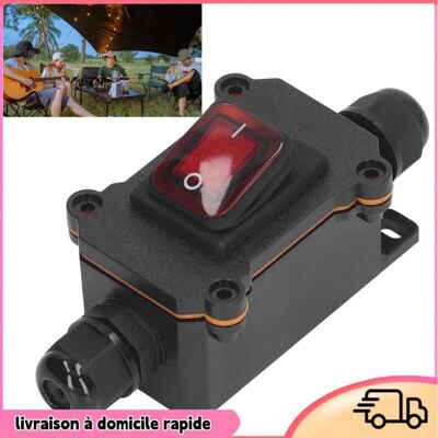 OEM Interrupteur De Cordon En Ligne - Dilwe - Rouge - 25a - Étanche Ip65 - 4 Broches - Publicité OEM Interrupteur De Cordon En Ligne - Dilwe - Rouge - 25a - Étanche Ip65 - 4 Broches - Publicité