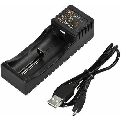 OEM Chargeur De Batterie Pour Piles Rechargeables Au Lithium Nimh Aa Et Aaa De 1,2 V, 3,7 V, 3,2 V Et 3,85 V (18650, 18350, 10440, 14500 Et 16340) - Publicité OEM Chargeur De Batterie Pour Piles Rechargeables Au Lithium Nimh Aa Et Aaa De 1,2 V, 3,7 V, 3,2 V Et 3,85 V (18650, 18350, 10440, 14500 Et 16340) - Publicité